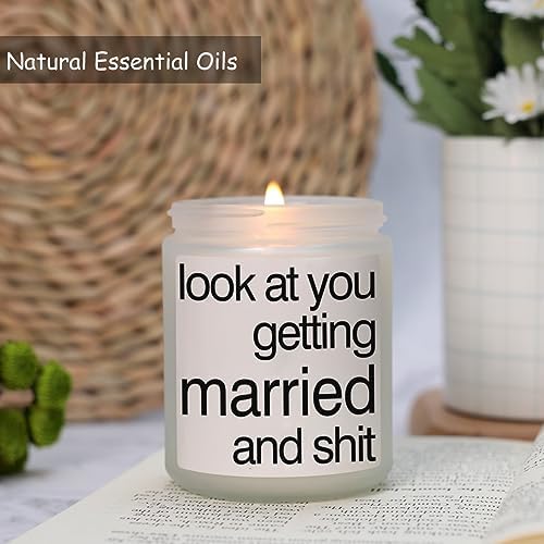 Personalized Bridal Defense Candle