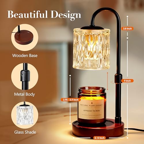Briever Candle Warmer Lamp Timer