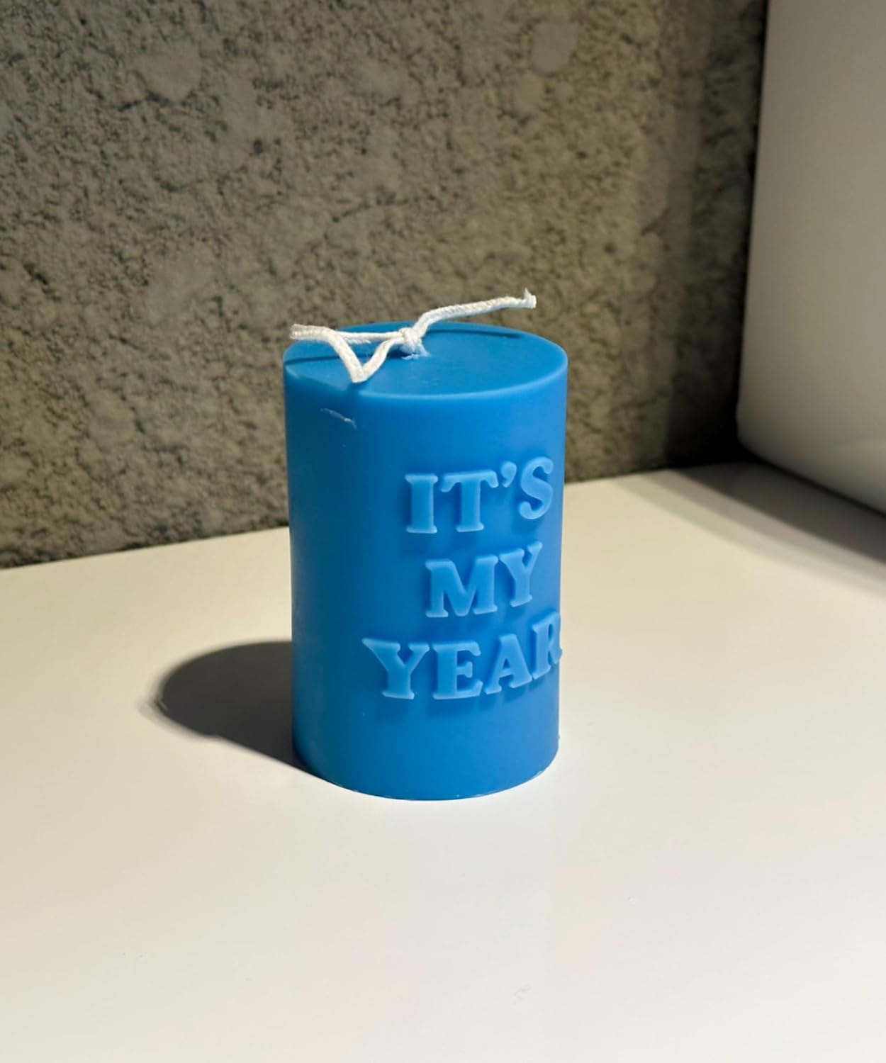 Its My Year Candle - Blue
