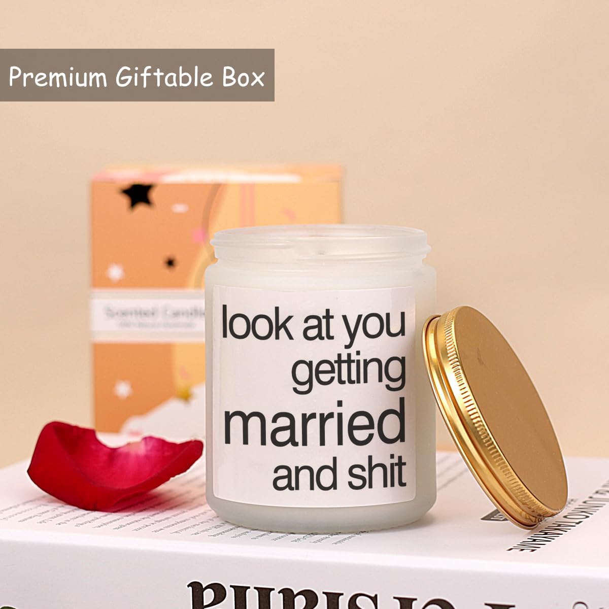 Personalized Bridal Defense Candle