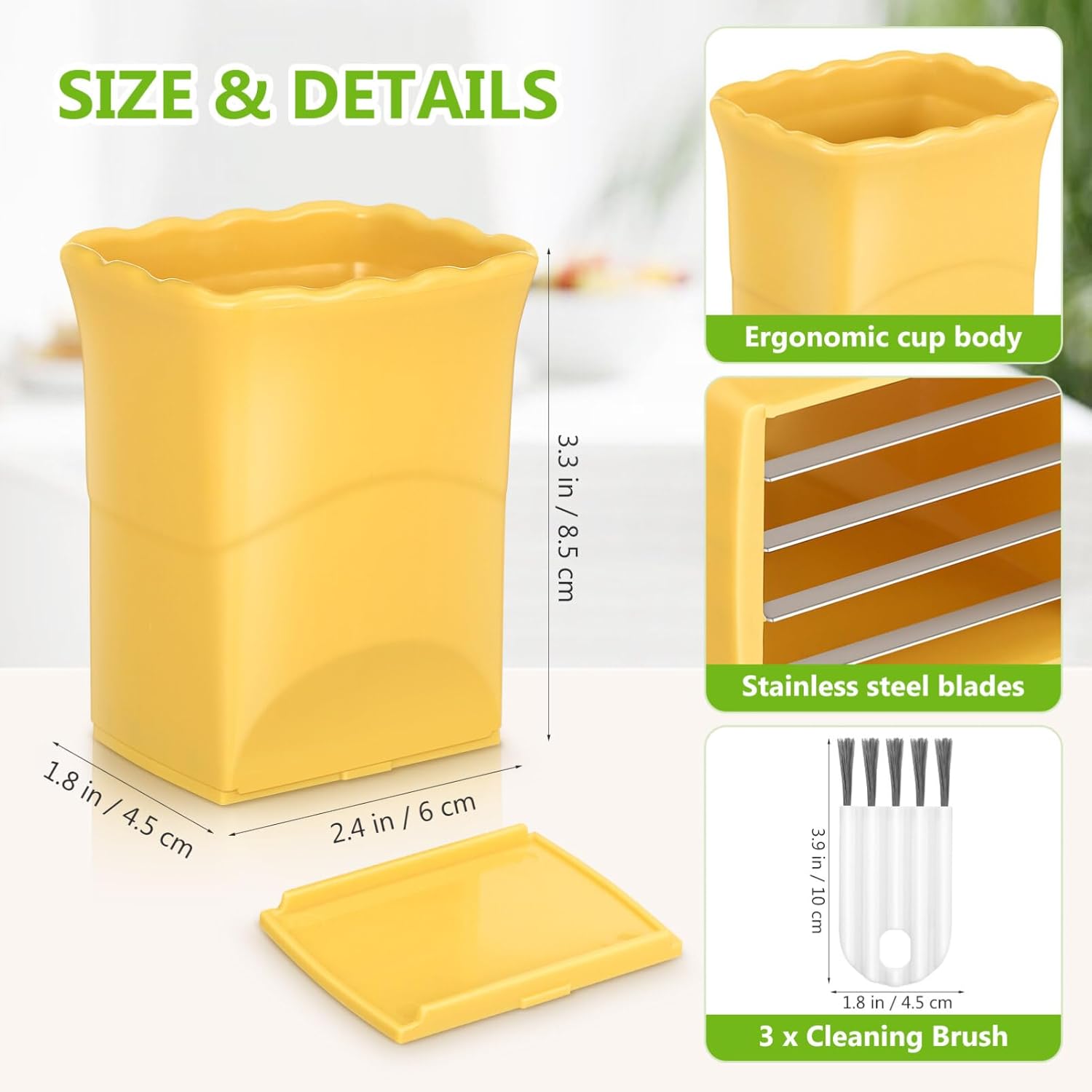 3-Piece Fruit Vegetable Slicer Set