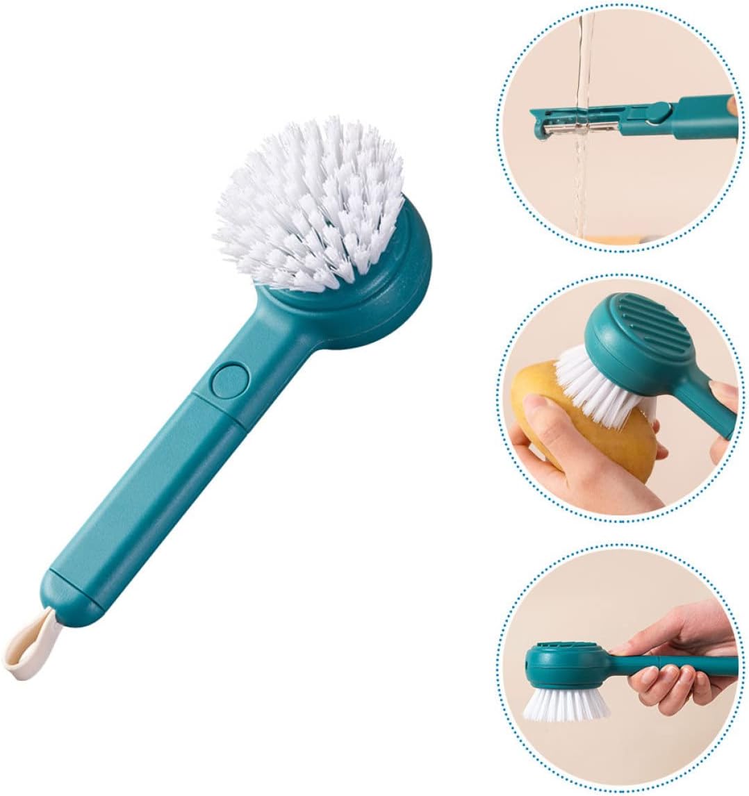 Stainless Steel Peeler Brush Ergonomic Design for Easy Peeling