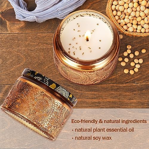 DAISRED Rotating Scented Candle Gift for Women