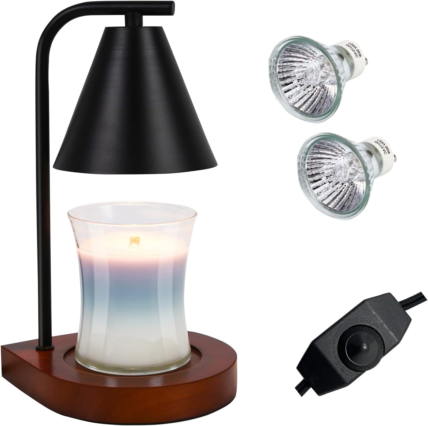 Sokcvsea Candle Warmer Lamp Dimmable Scented Candle Diffuser