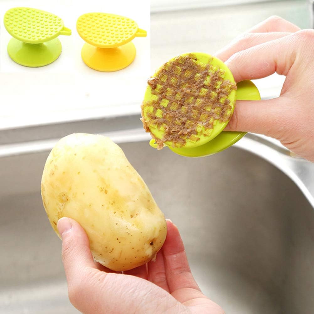 Sanfly Plastic Vegetable Brush for Cleaning Kitchen Accessories