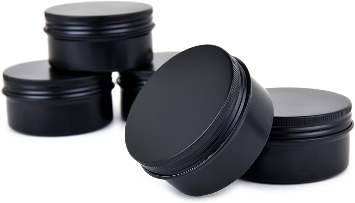 Premium 3 oz Aluminum Tins Set - Travel Size