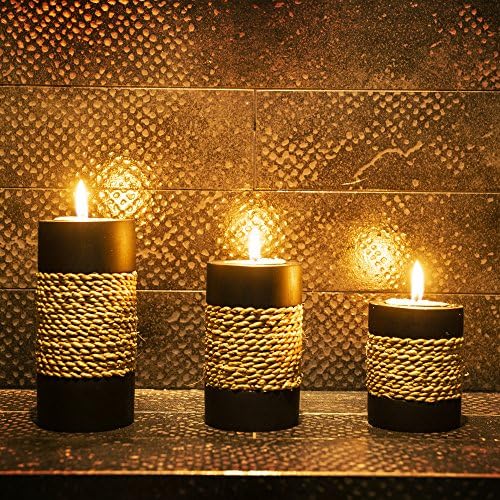 Iyara Craft Tealight Candle Holders Set of 3 with Tray 1
