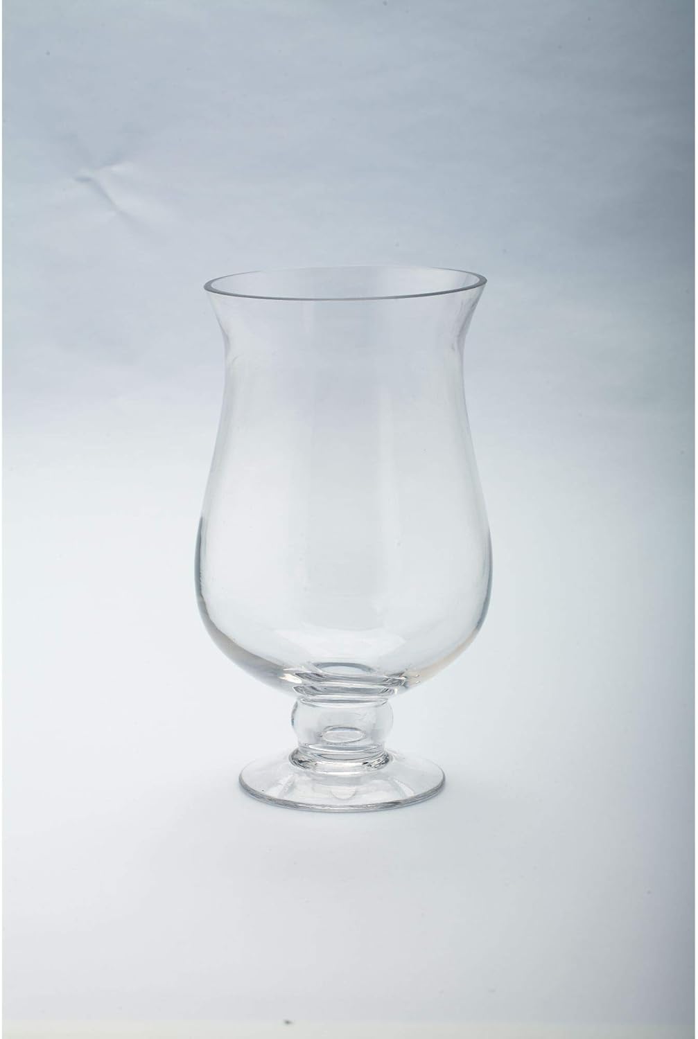 8 Pedestal Hurricane Glass Votive Candle Holder With Pedestal