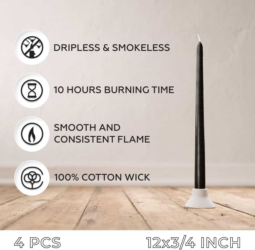 Halloween Creations - Dripless Taper Candles