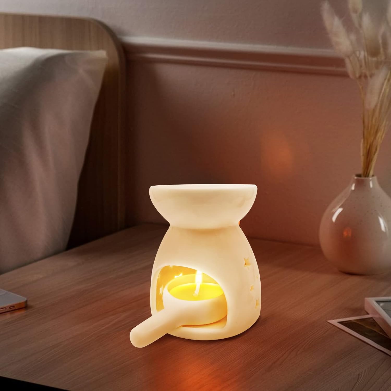 Zalaxt Ceramic Tea Light Candle Holder