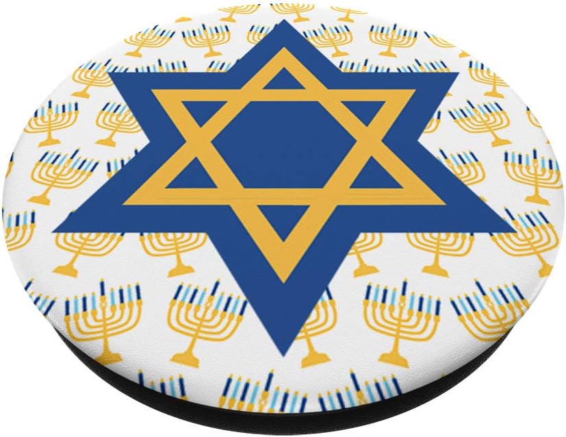 Star of David menorah holders