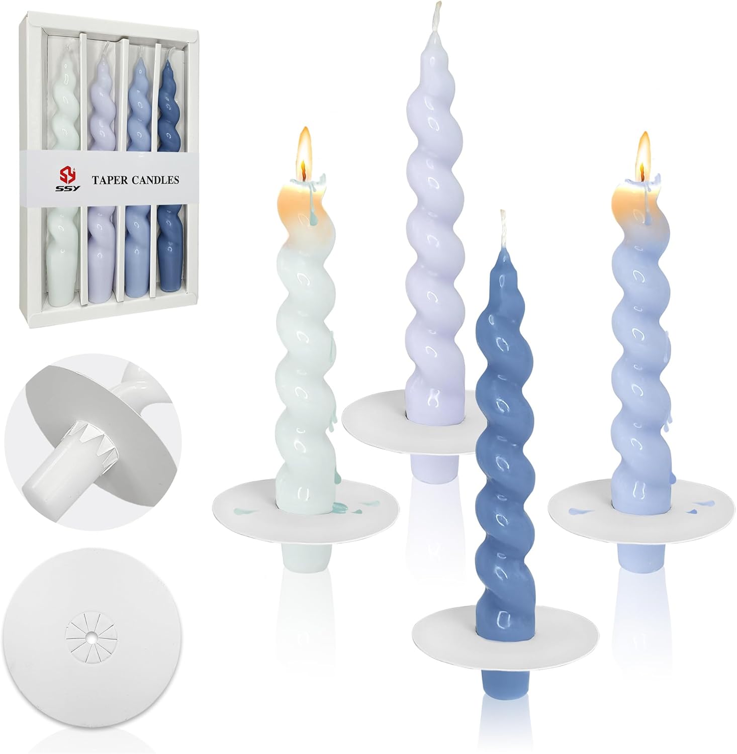 Breakthrough Drip Protection for Taper Candles