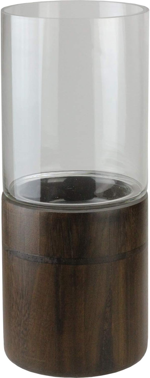 Sturdy Glass Hurricane Candle Holder