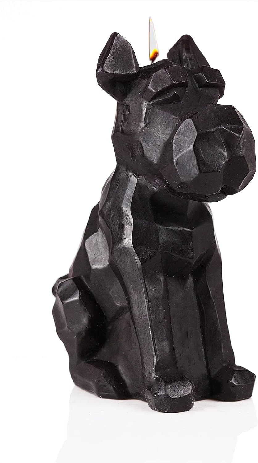GUTE Schnauzer Skeleton Candle 8 burns 55hrs