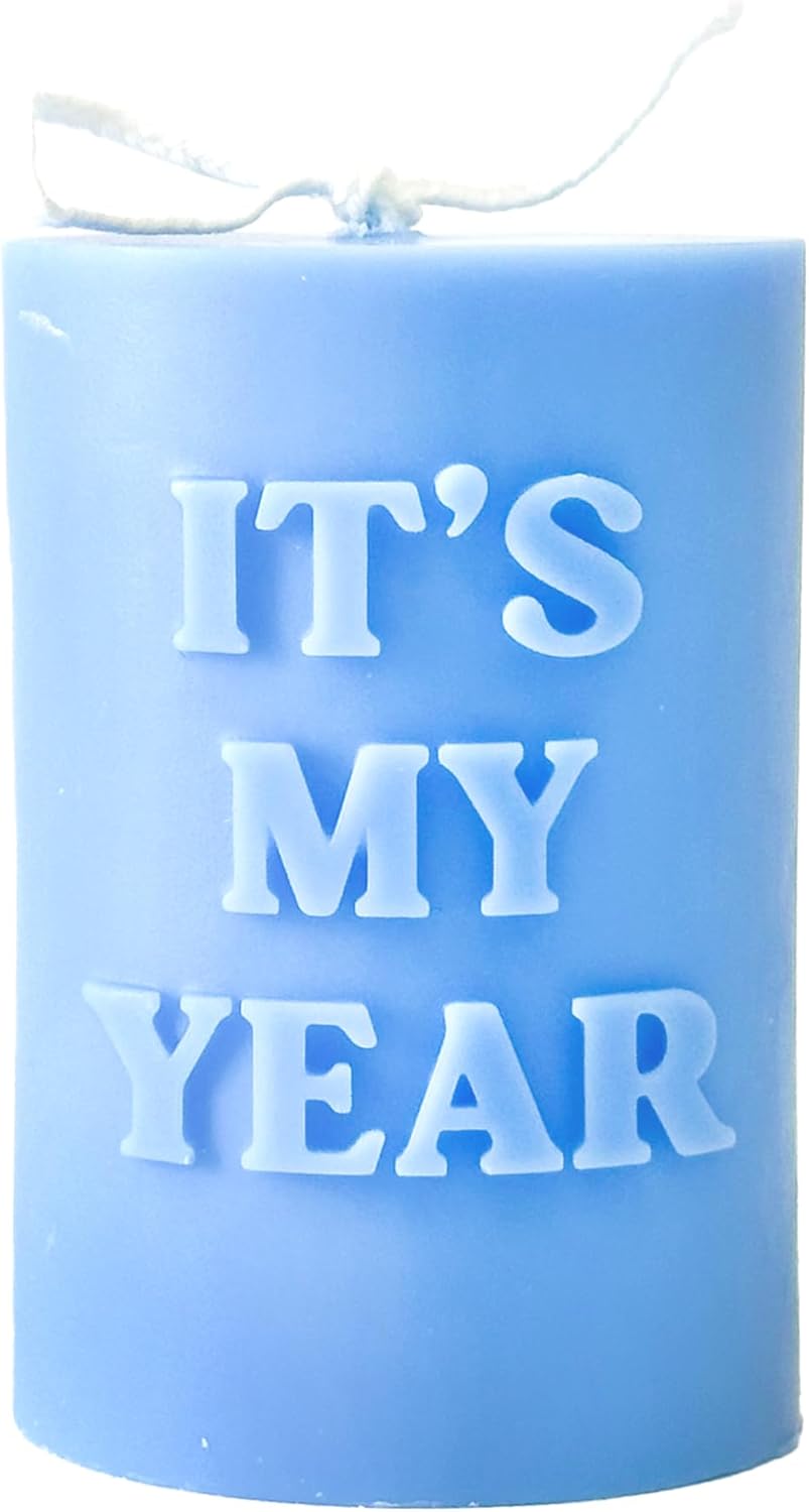 Its My Year Candle - Blue