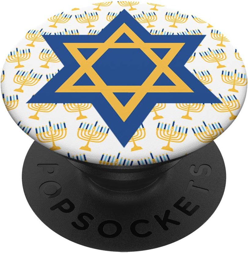 Star of David menorah holders
