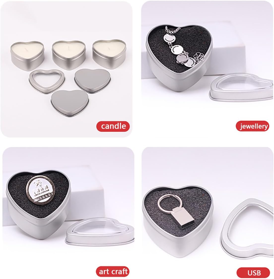 Perfect Metal Tins for Art Crafts