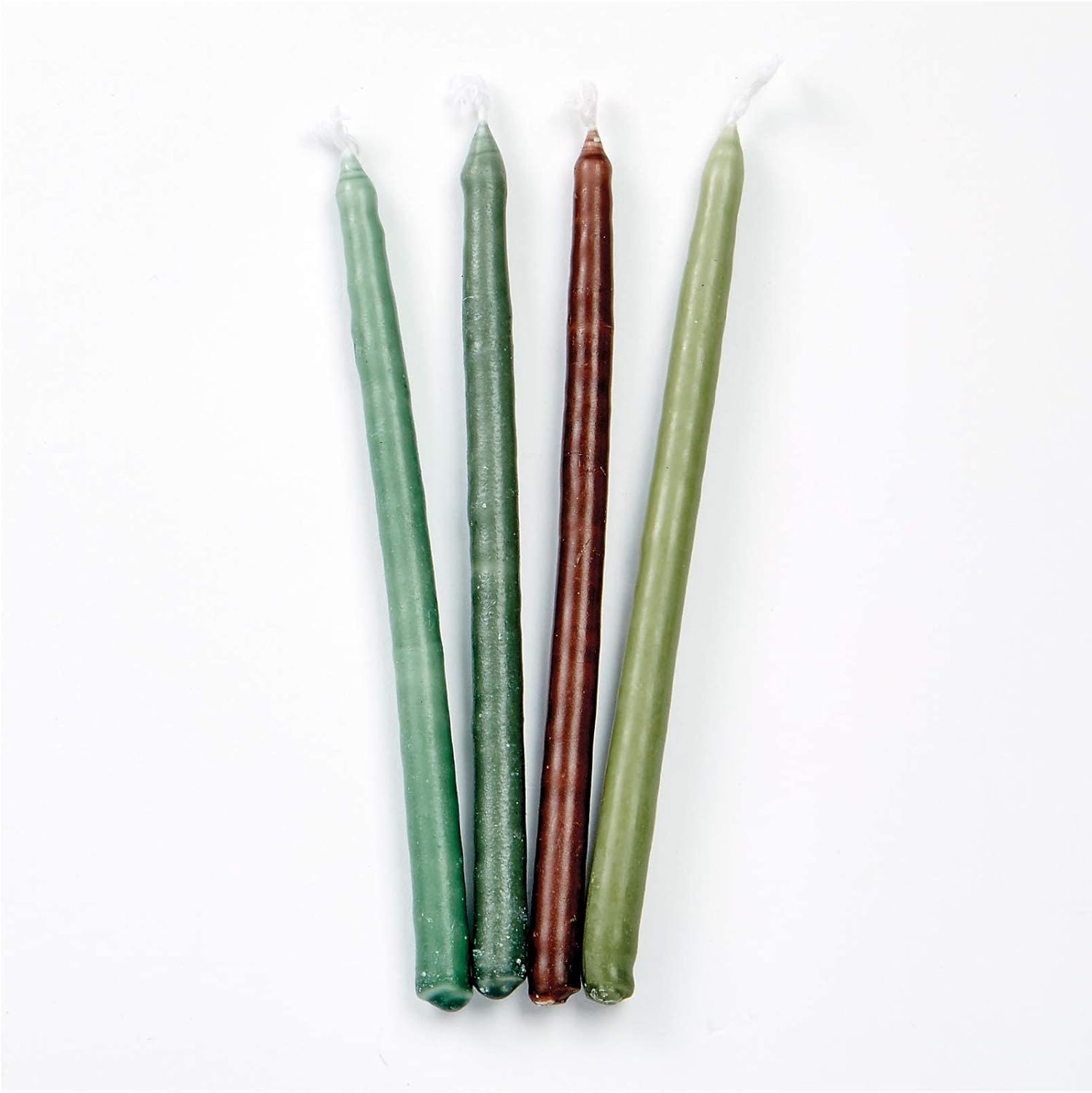 Rite Lit Green Hanukkah Candles - Support Troops