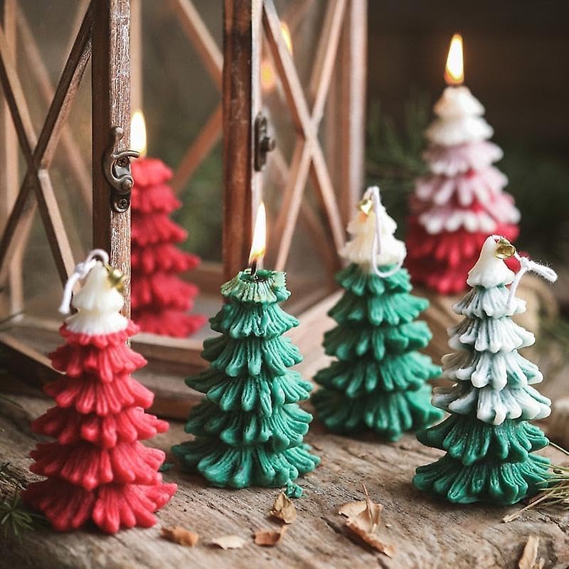 Peace Tree Pillar Candle