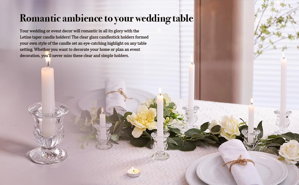 Letine Candlestick Holders Set