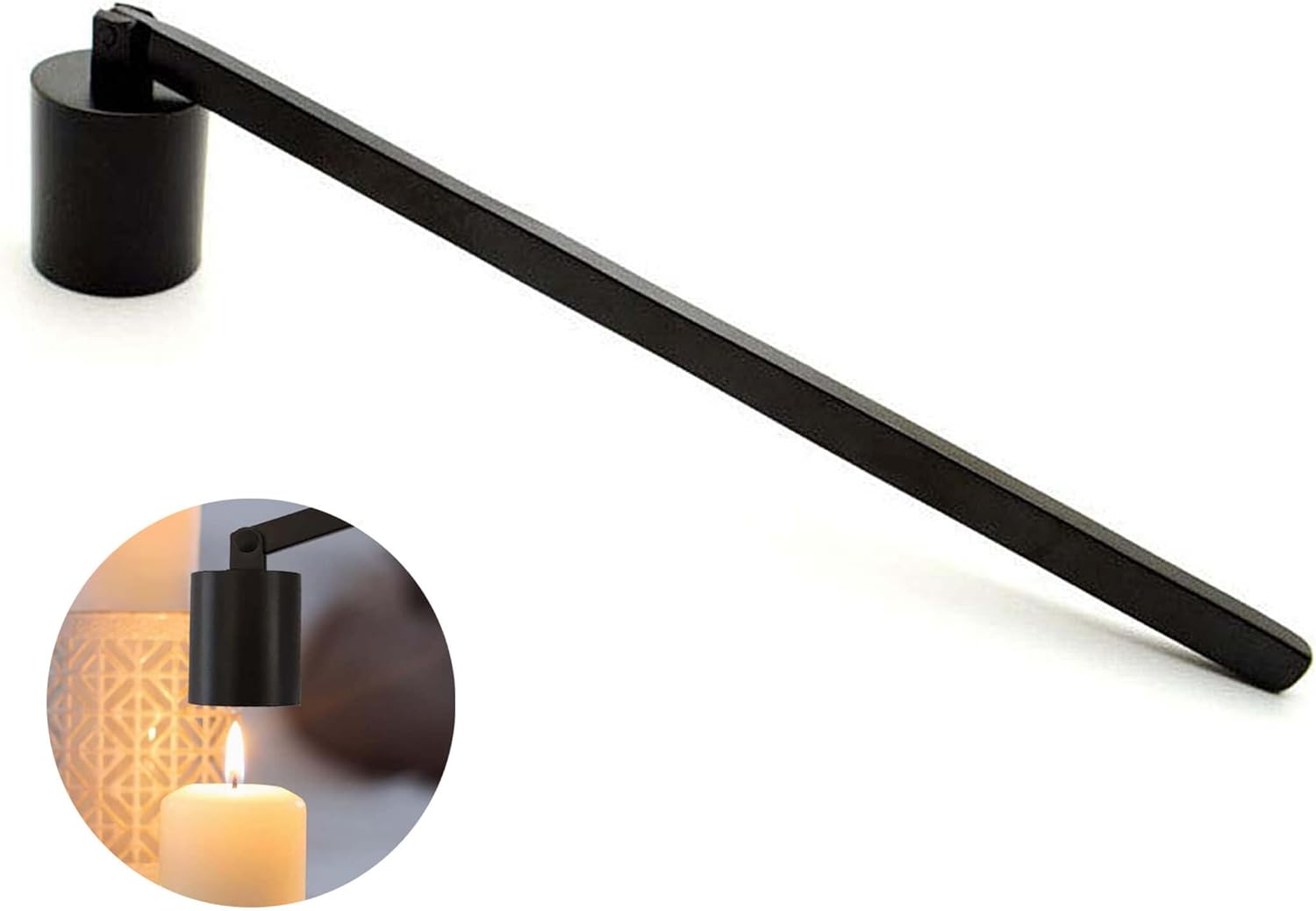 Candle Snuffer Extinguisher Long Handle Stainless Steel