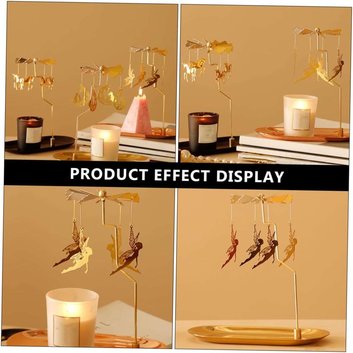 Rotating Candle Holder for Home Decor