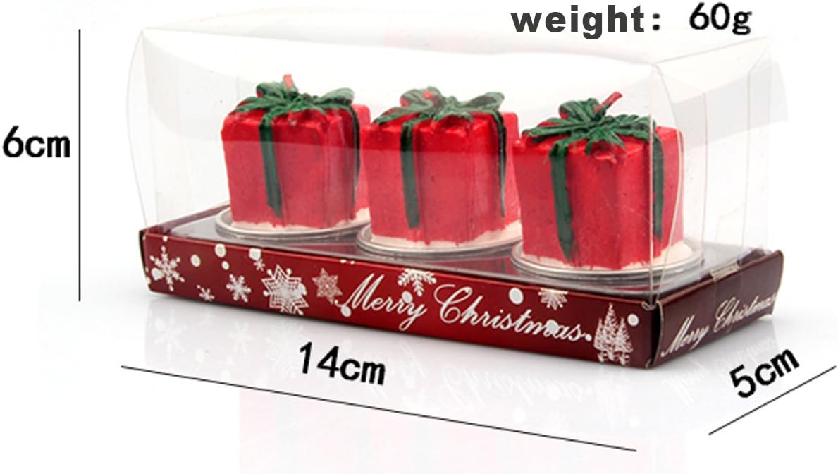 3 Realistic Snowman Candles for Christmas - Festive 1x2 Inch Alluring