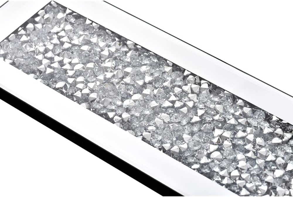Pibeyer Crystal-Crushed Diamond Wall Candle Holders