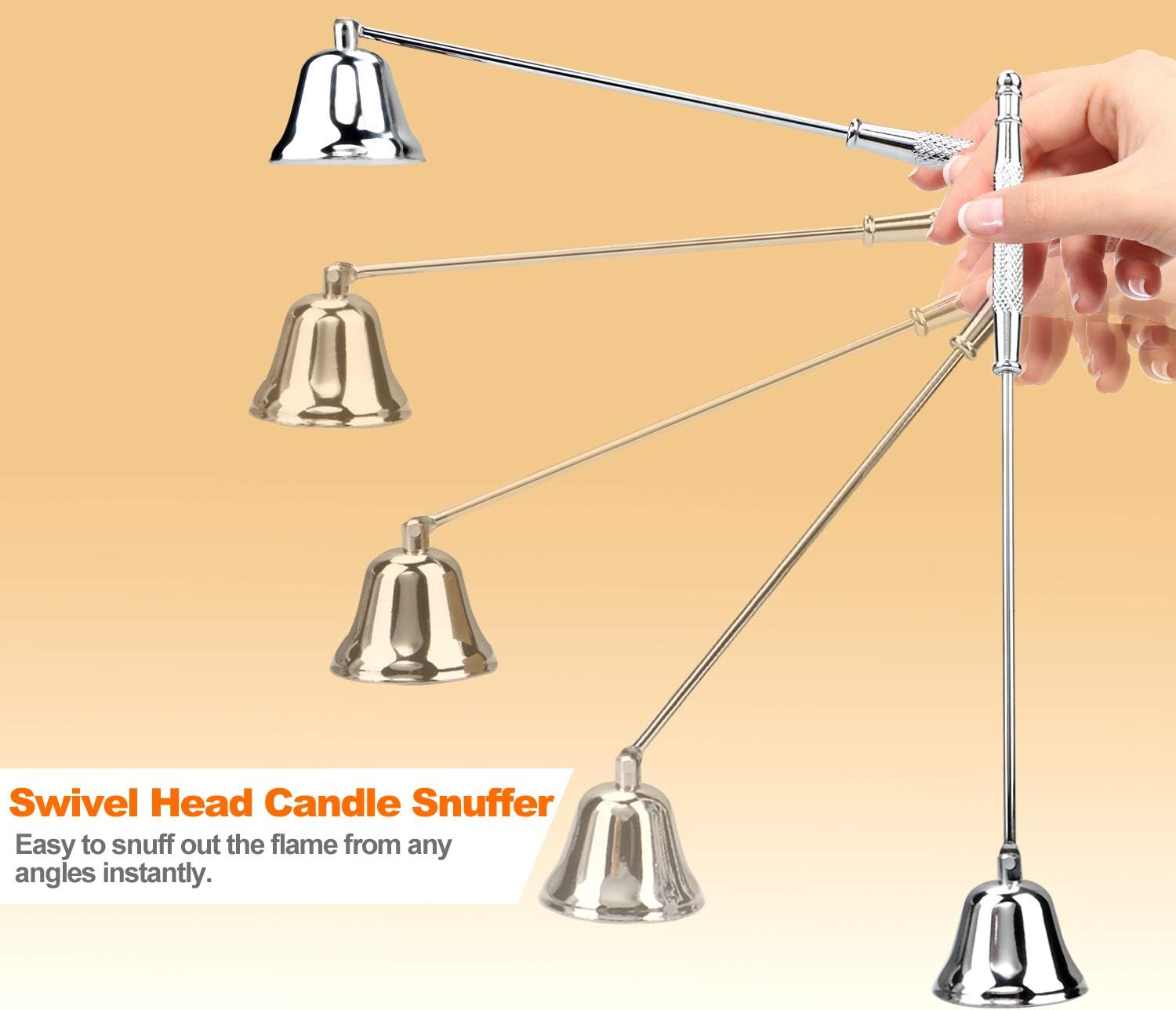 GOSGOON Stainless Steel Candle Snuffer
