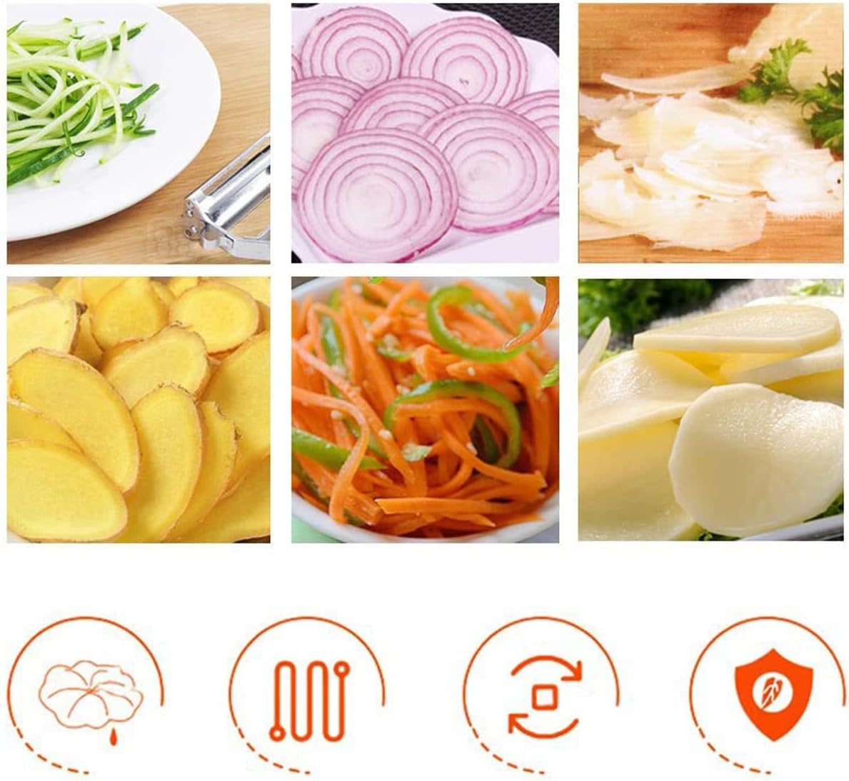 Cookaroos Peel Pro Peeler Multi-directional Vegetable Fruit Peeler