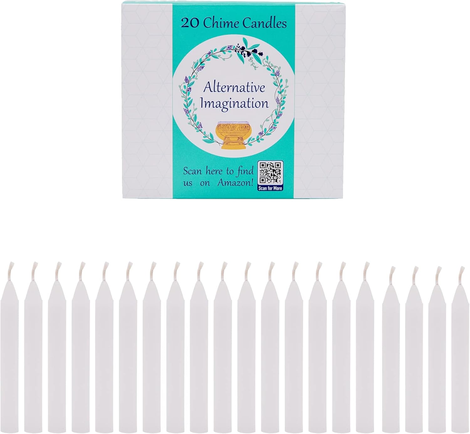 20 x Taper Candles - Alternative Imagination