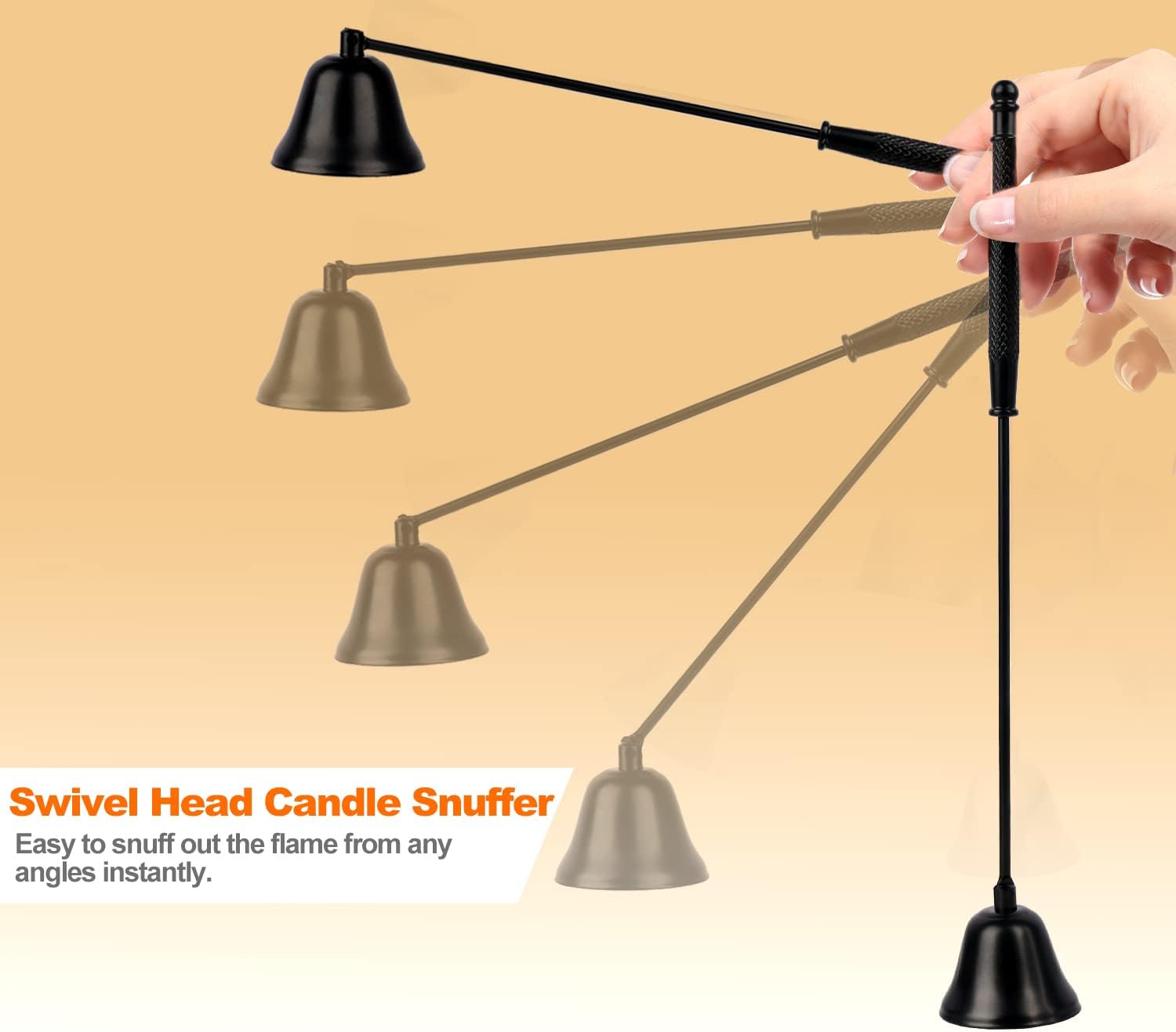 Elegant Candle Snuffer Black