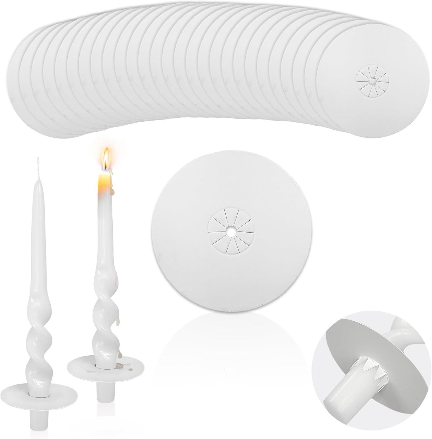Breakthrough Drip Protection for Taper Candles