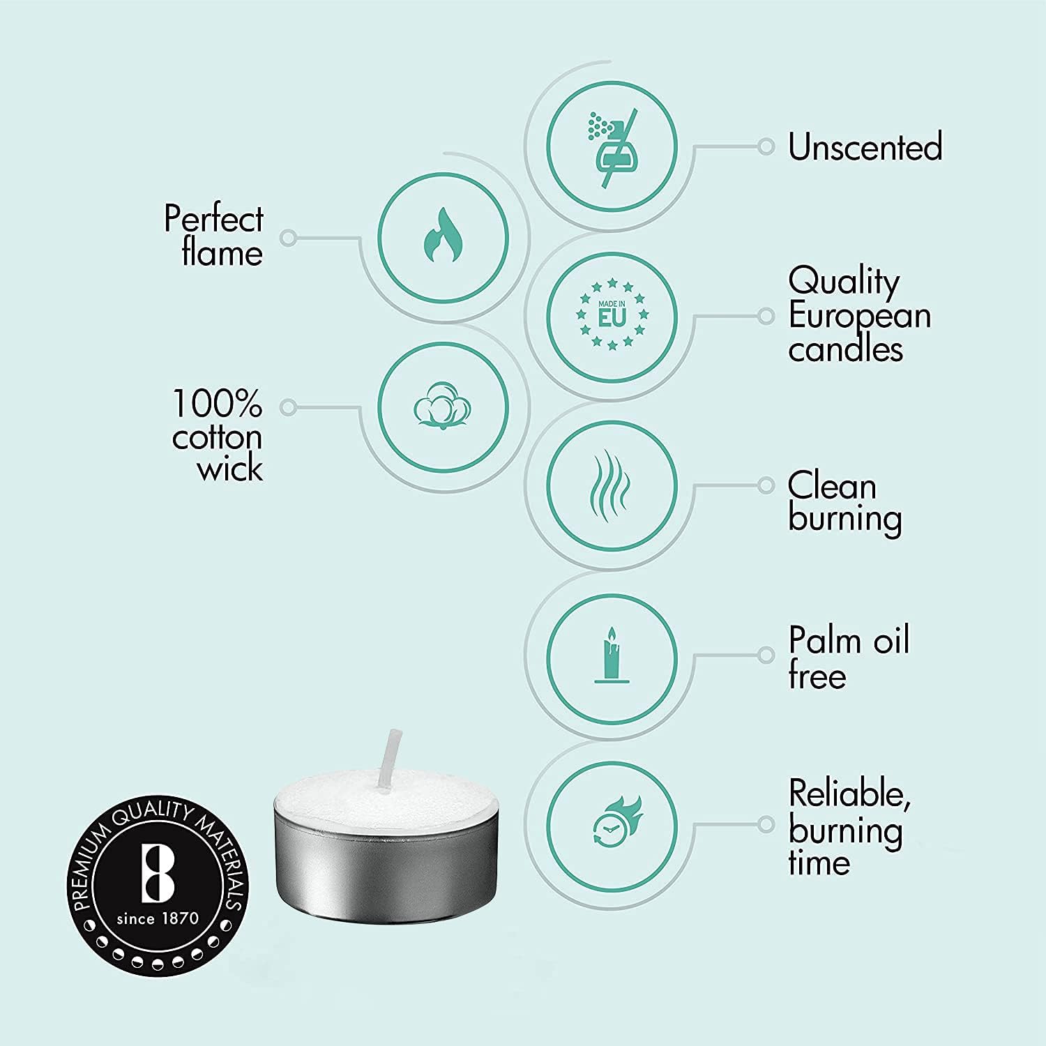 Bolsius Bulk Tea Lights
