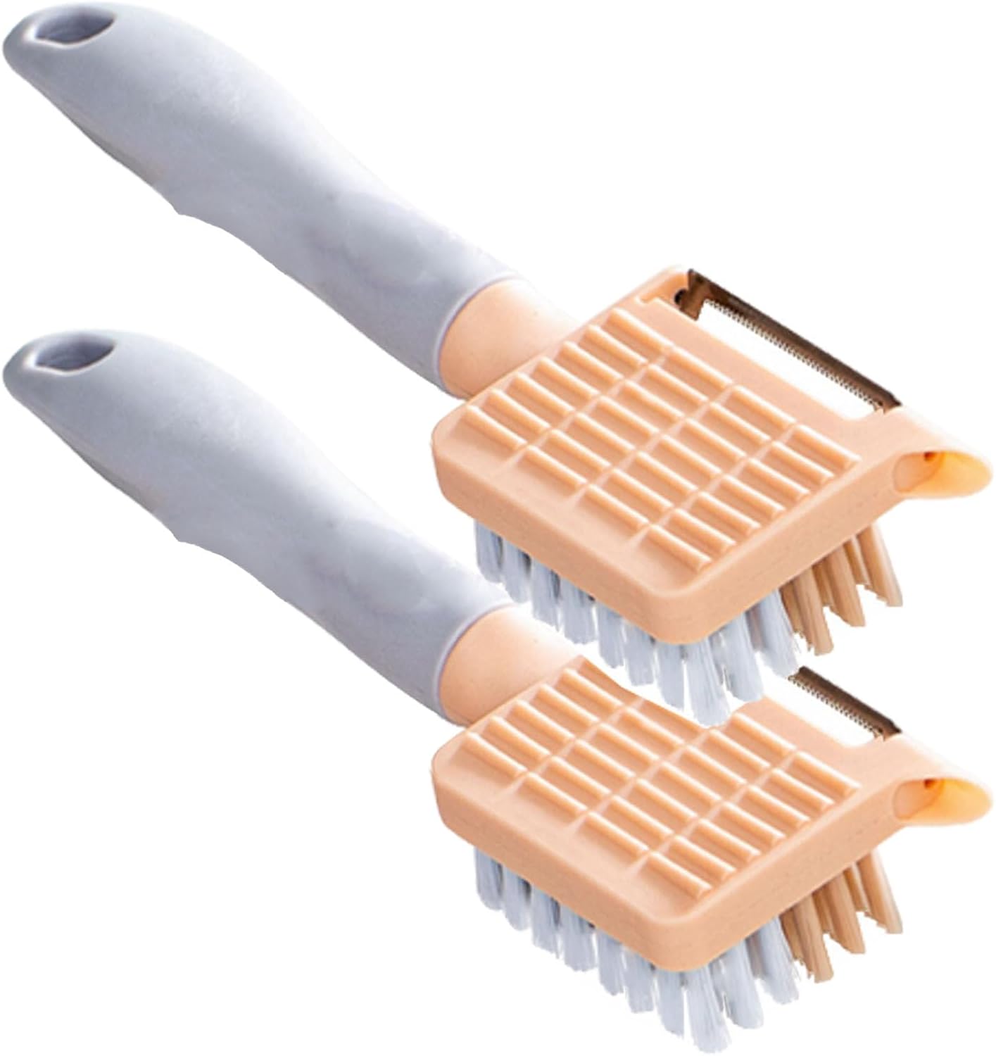 2 in 1 Vegetable Brush and Julienne Peeler