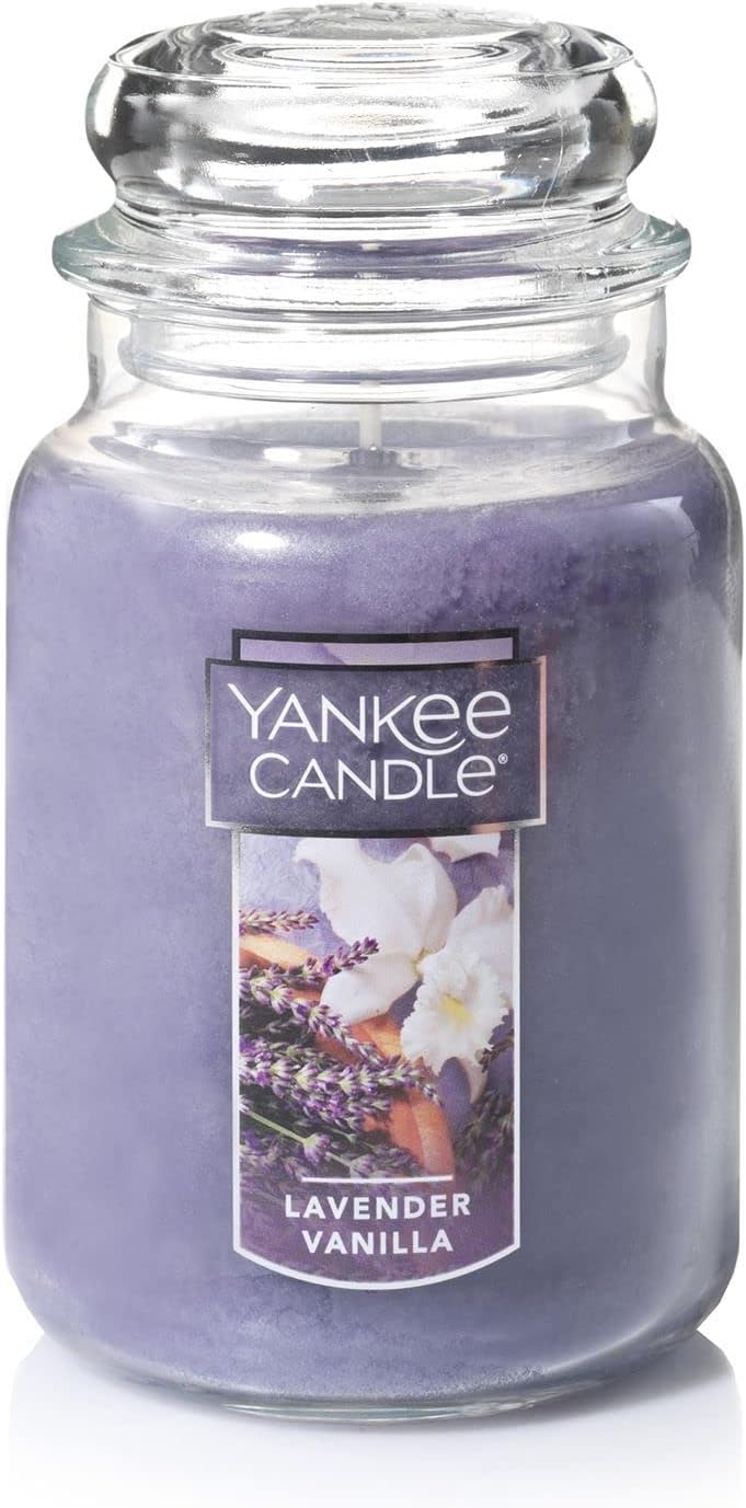 Lavender Vanilla Candle by Yankee - 22oz Jar