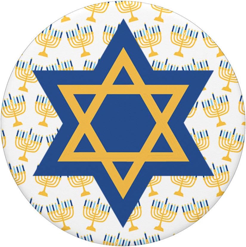 Star of David menorah holders