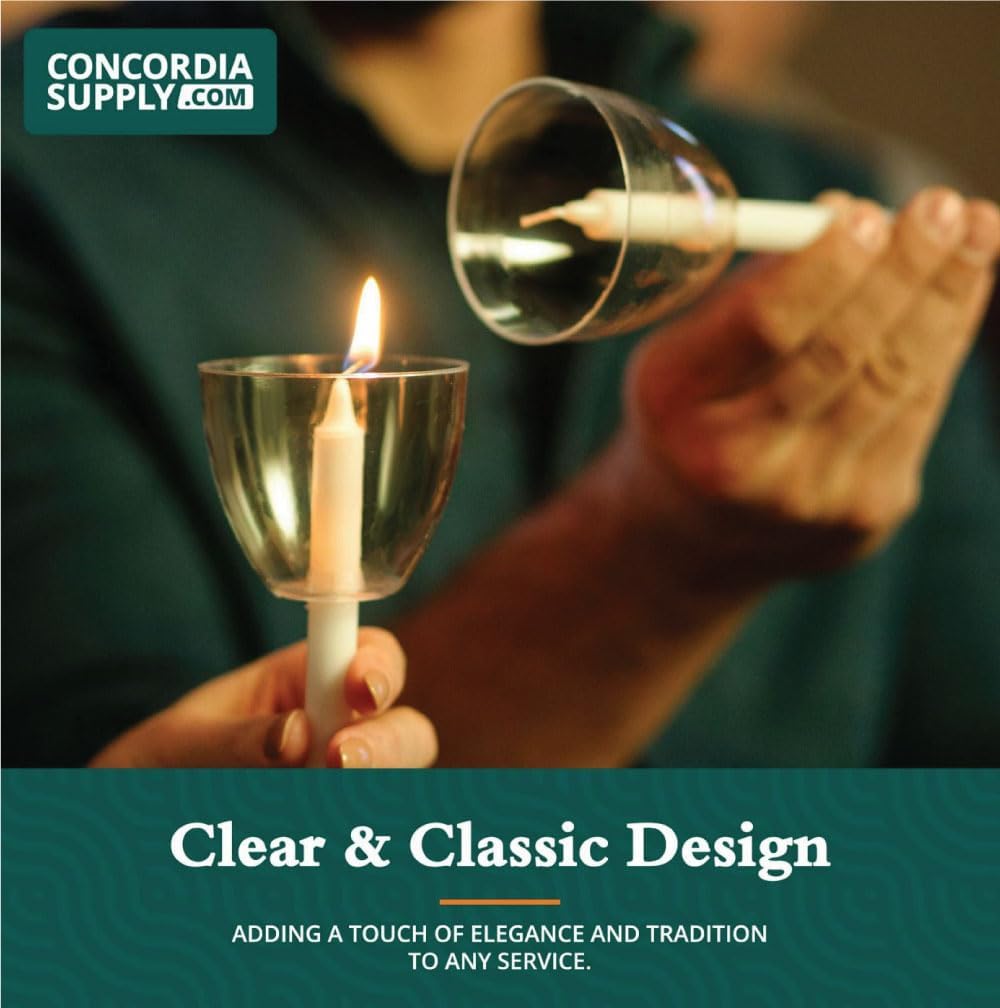 Clear Shield Candle Drip Protectors
