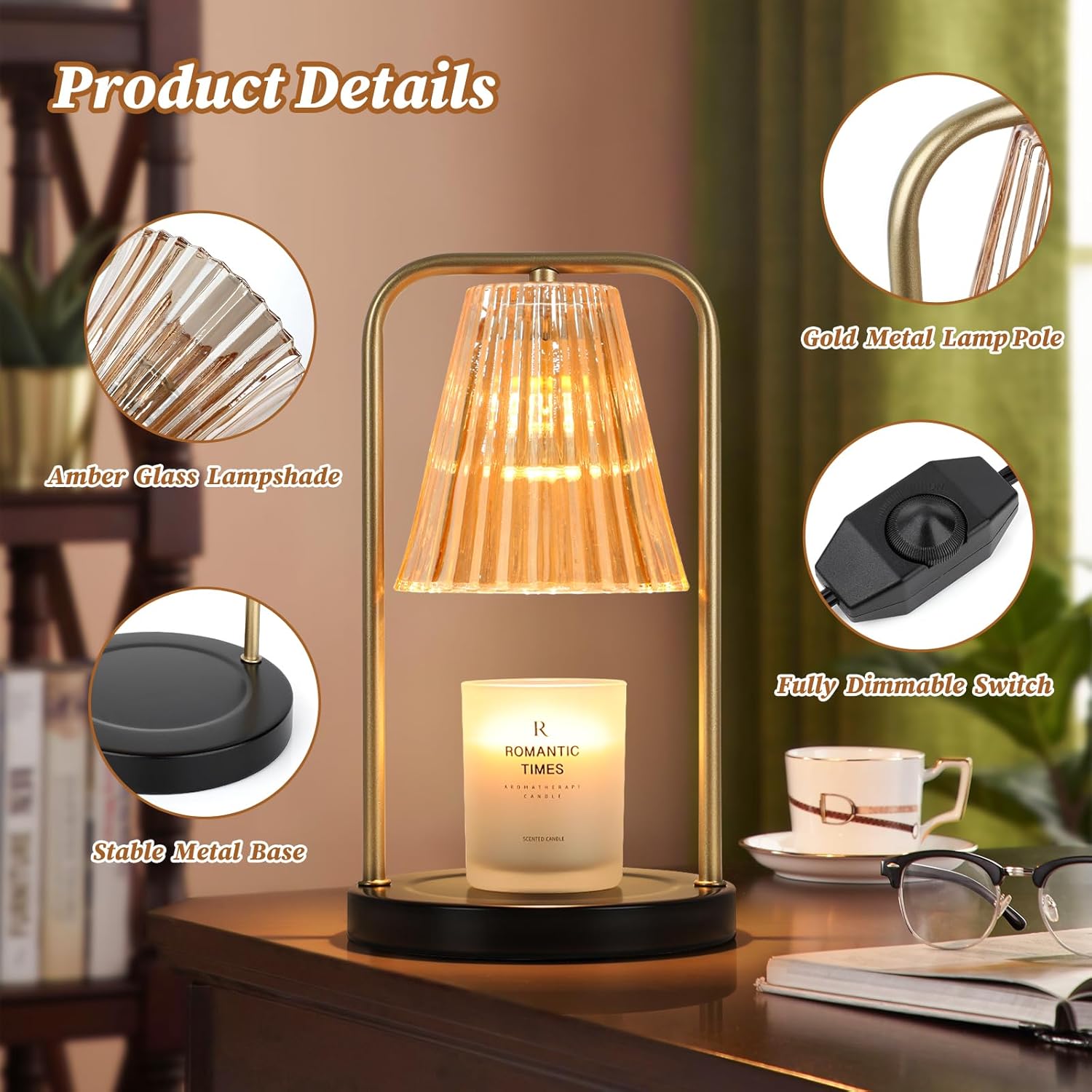 VerRon Candle Warmer Lamp