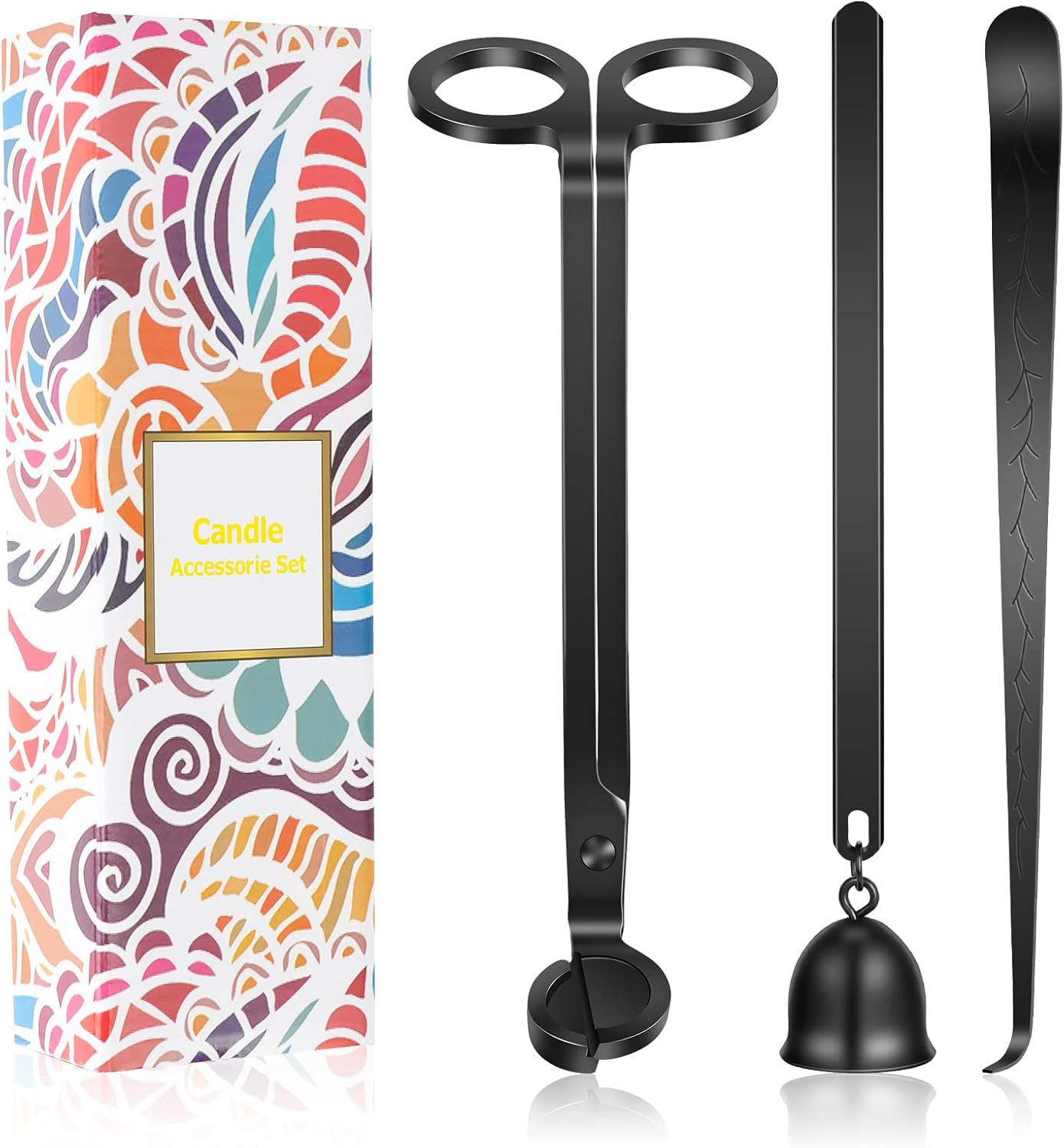 Bright compact and stylish candles Wick Tools Set 3 Piece