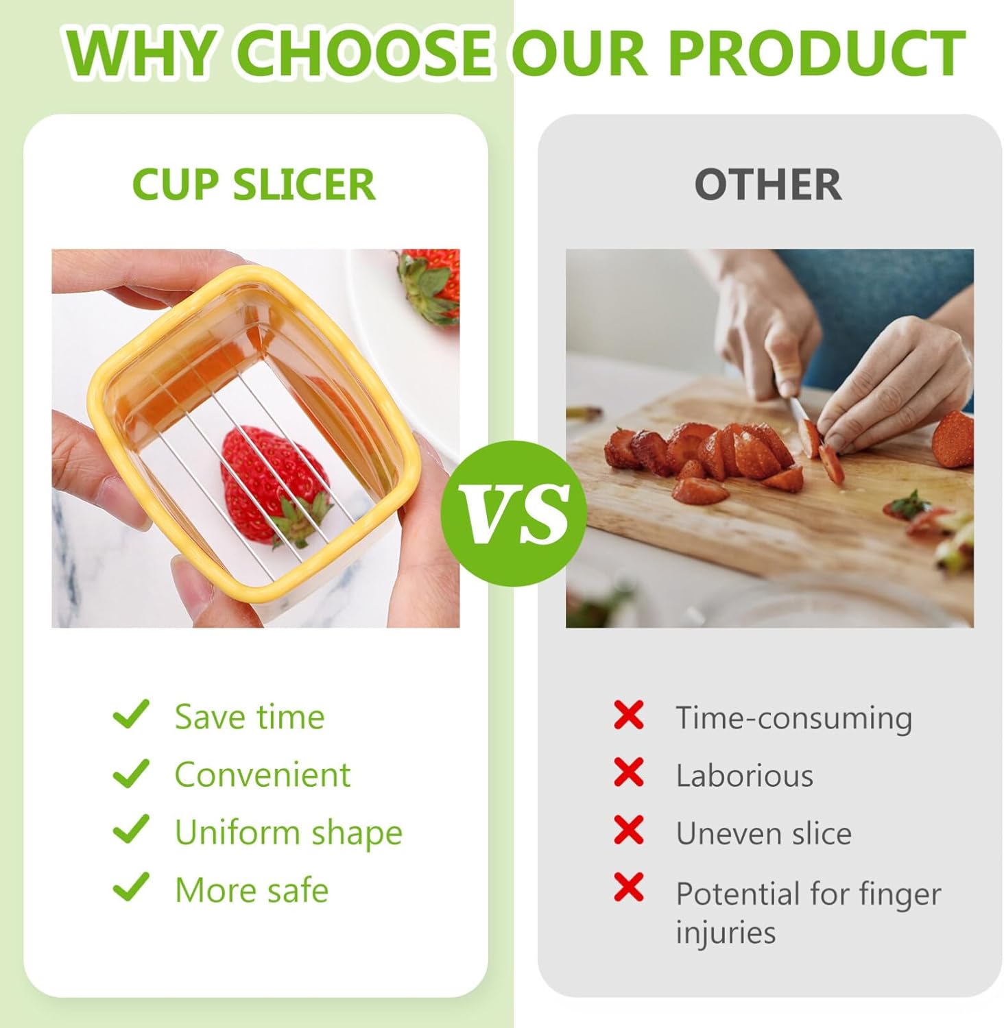 3-Piece Fruit Vegetable Slicer Set