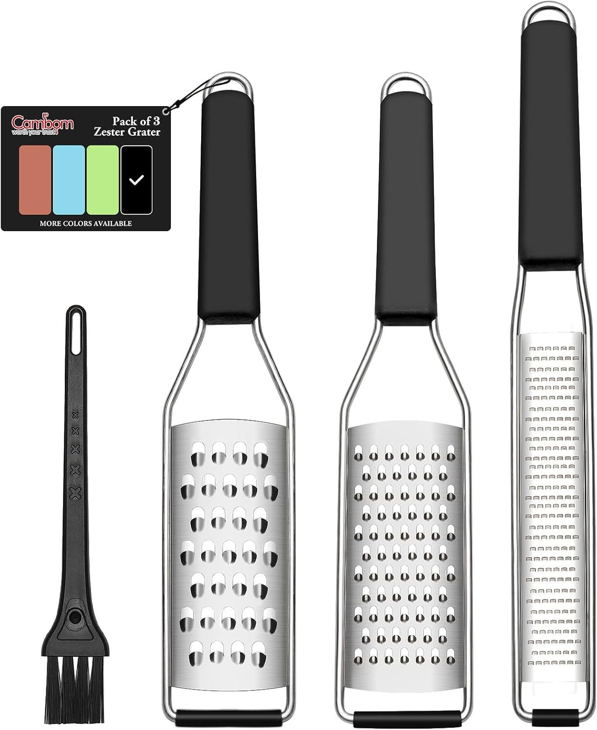 Cambom Lemon Zester Grater Set