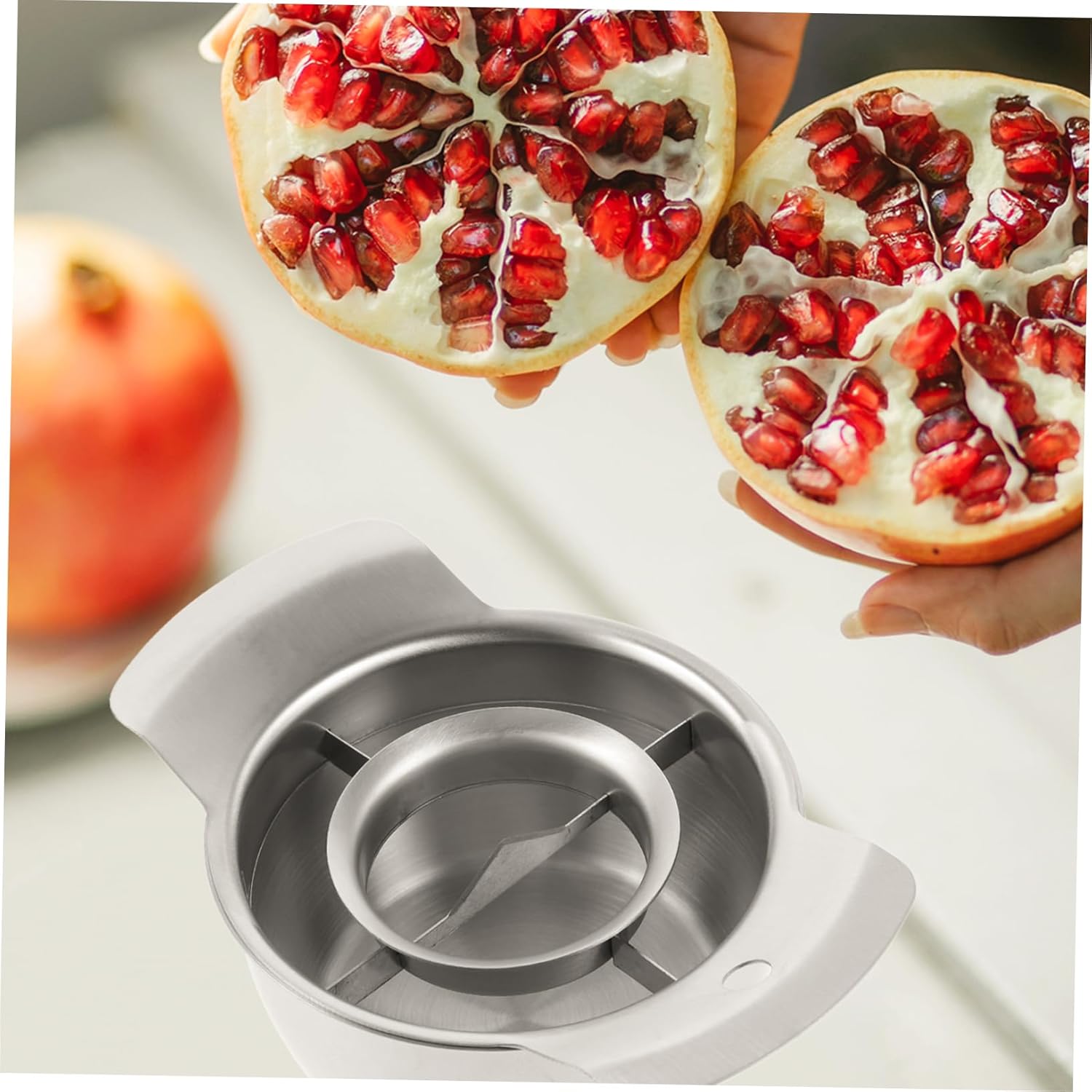 Sturdy Stainless Steel Pomegranate Peeling Tool