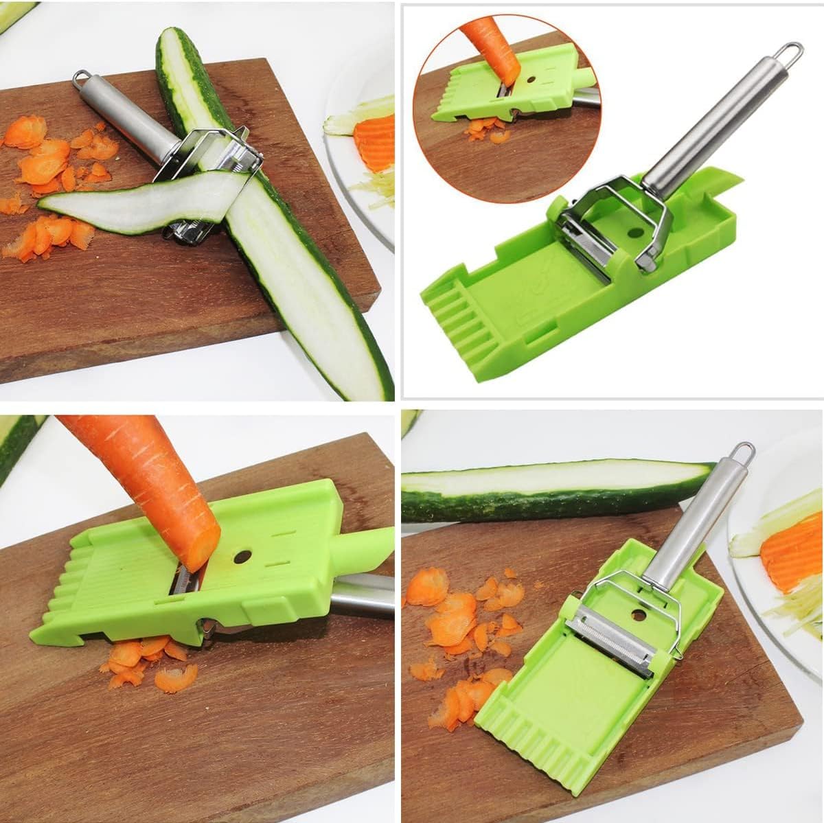Cookaroos Peel Pro Peeler Multi-directional Vegetable Fruit Peeler