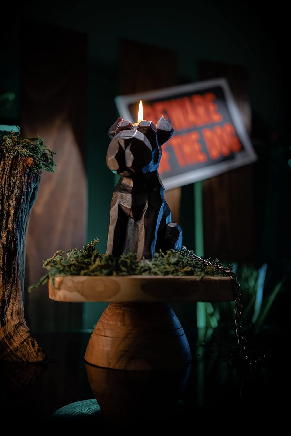 GUTE Schnauzer Skeleton Candle 8 burns 55hrs