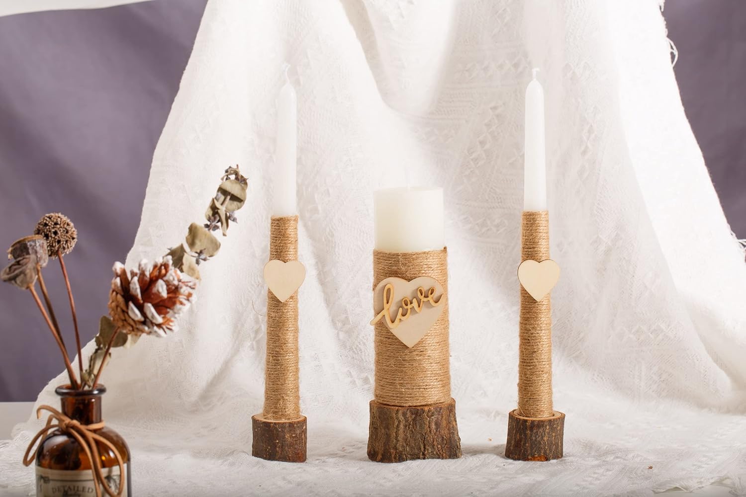 Unity Candle Set for Weddings