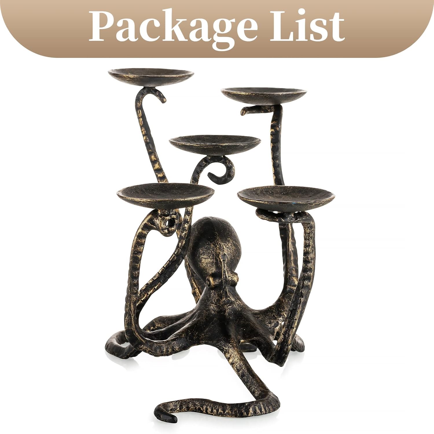 Sziqiqi Octopus Candelabra
