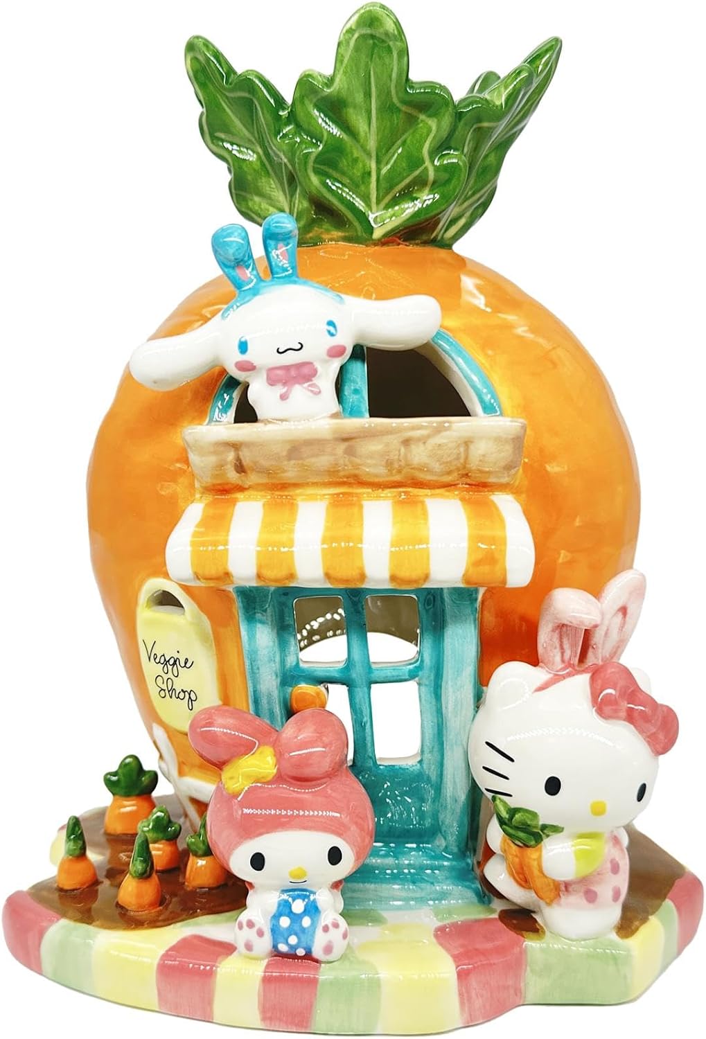 Blue Sky ClayworksHello Kitty and Friends Carrot Candle House