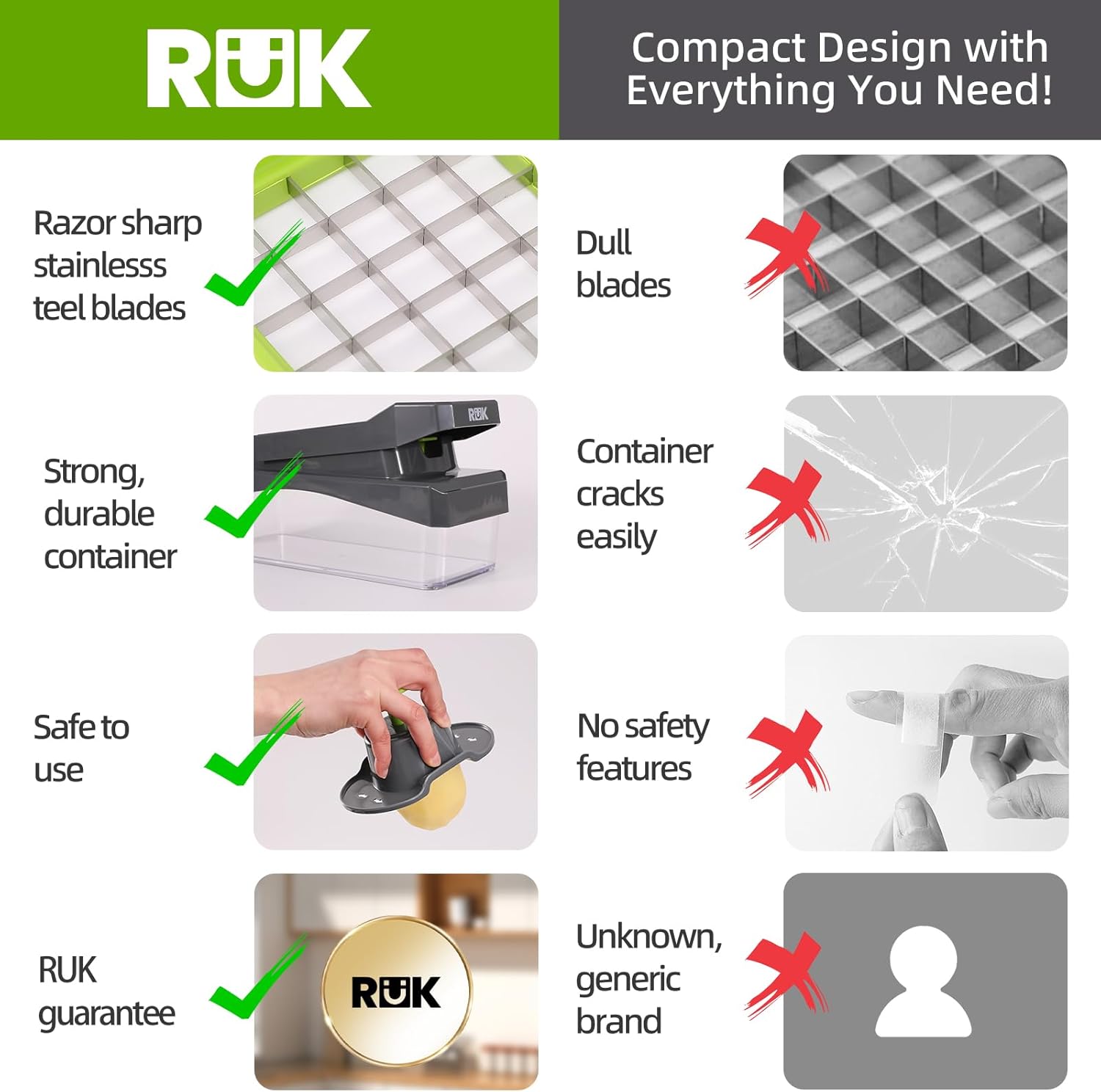 RK 10-in-1 Vegetable Cheese Slicer