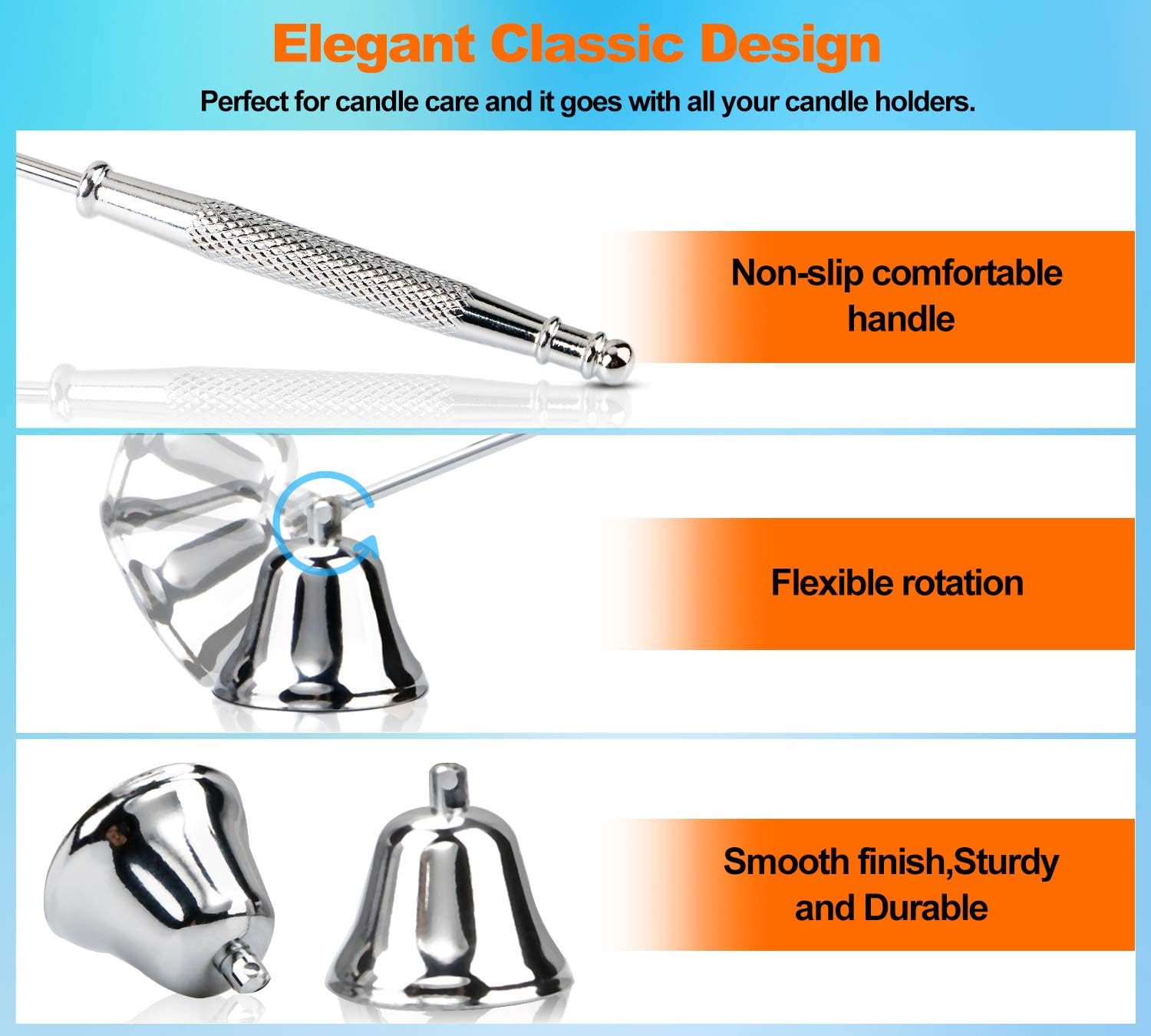 GOSGOON Stainless Steel Candle Snuffer